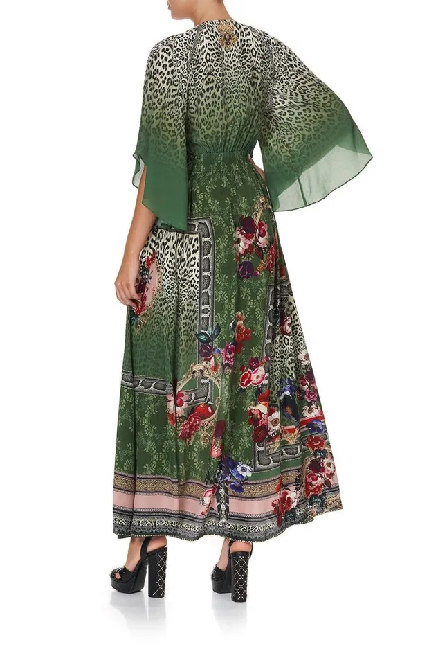 Women Wedding Guest Dresses Camilla Long Dress With Smocked Waist Tales Of Time