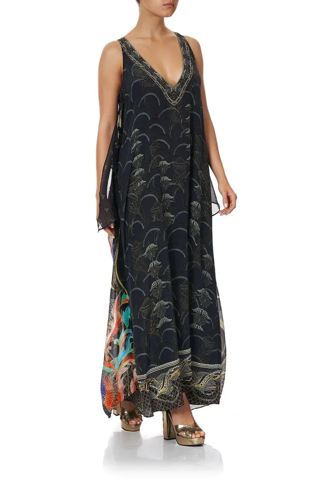 Women Wedding Guest Dresses Camilla Tie Front Multiwear Dress Wise Wings