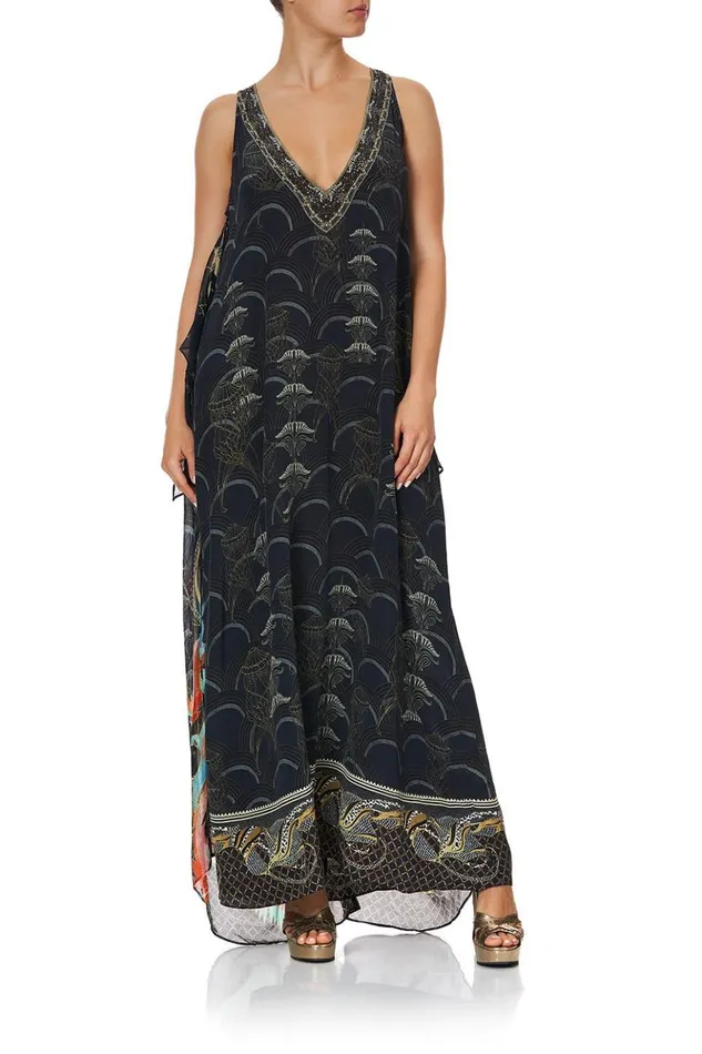 Women Wedding Guest Dresses Camilla Tie Front Multiwear Dress Wise Wings