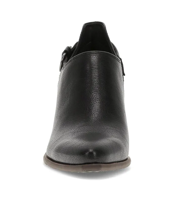 Women Yanah Block Heel Ankle Bootie Black Baretraps Booties