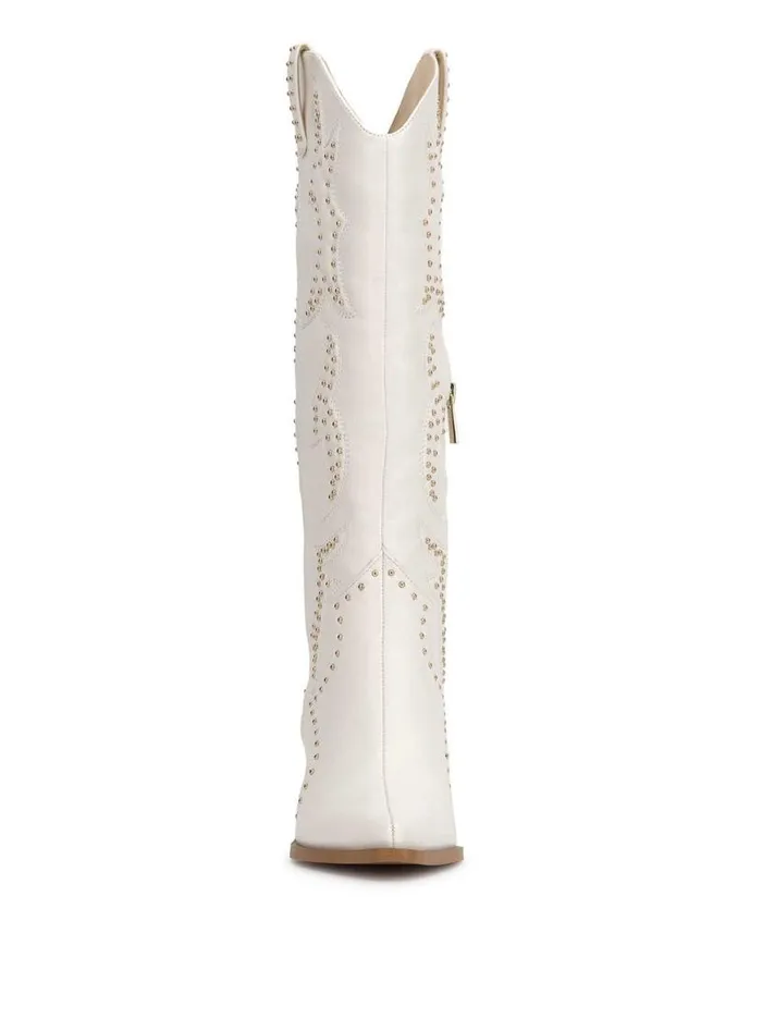 Women Zaikes Western Boot In Bright White Jessica Simpson Boots and Booties