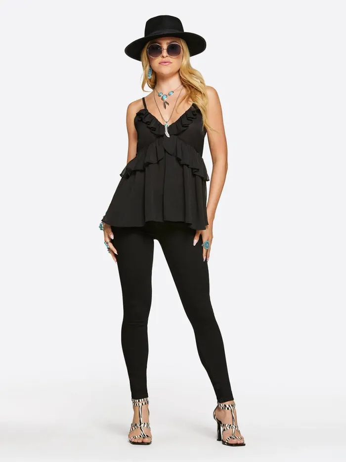 Women Zoey Cami In Black Jessica Simpson Tops and Tees