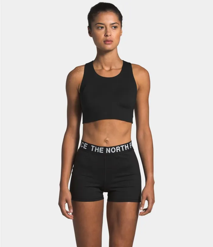 Womens The North Face Active Tops Free Motion Bra Tnf Black