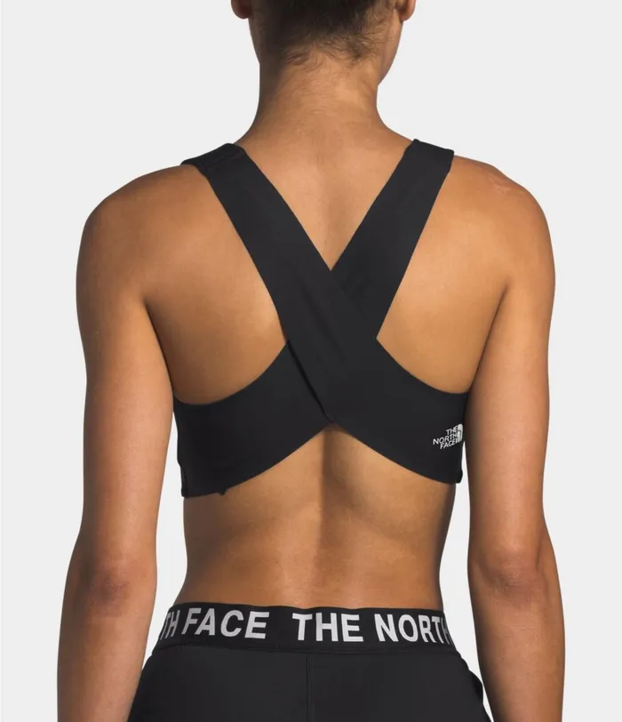 Womens The North Face Active Tops Free Motion Bra Tnf Black