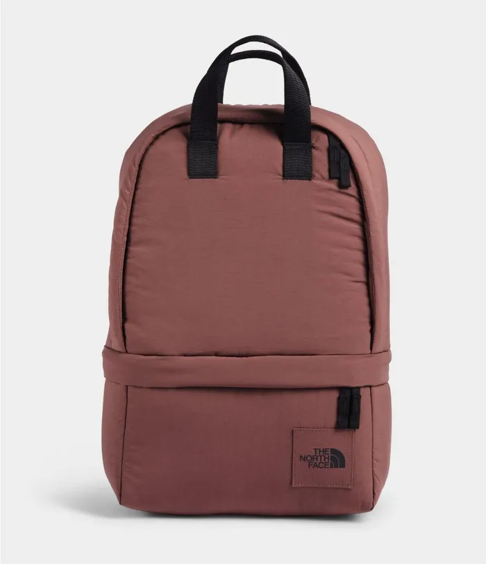 Womens The North Face Backpacks City Voyager Daypack Marron Purpletnf Black