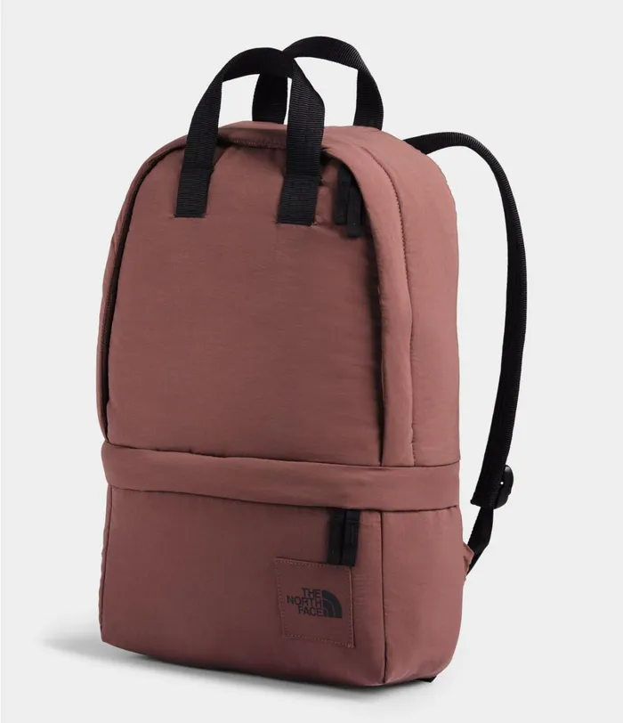 Womens The North Face Backpacks City Voyager Daypack Marron Purpletnf Black
