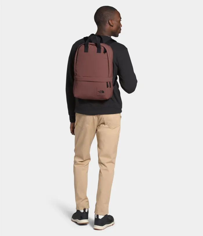 Womens The North Face Backpacks City Voyager Daypack Marron Purpletnf Black