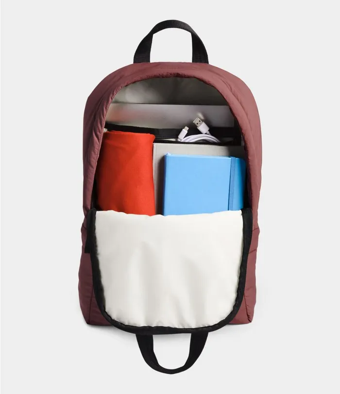 Womens The North Face Backpacks City Voyager Daypack Marron Purpletnf Black