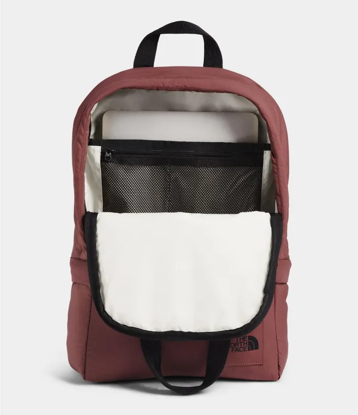 Womens The North Face Backpacks City Voyager Daypack Marron Purpletnf Black