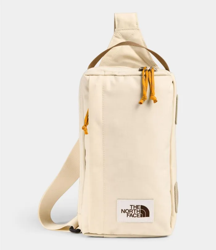 Womens The North Face Backpacks Field Bag Bleached Sand Dark Heatherutility Brown