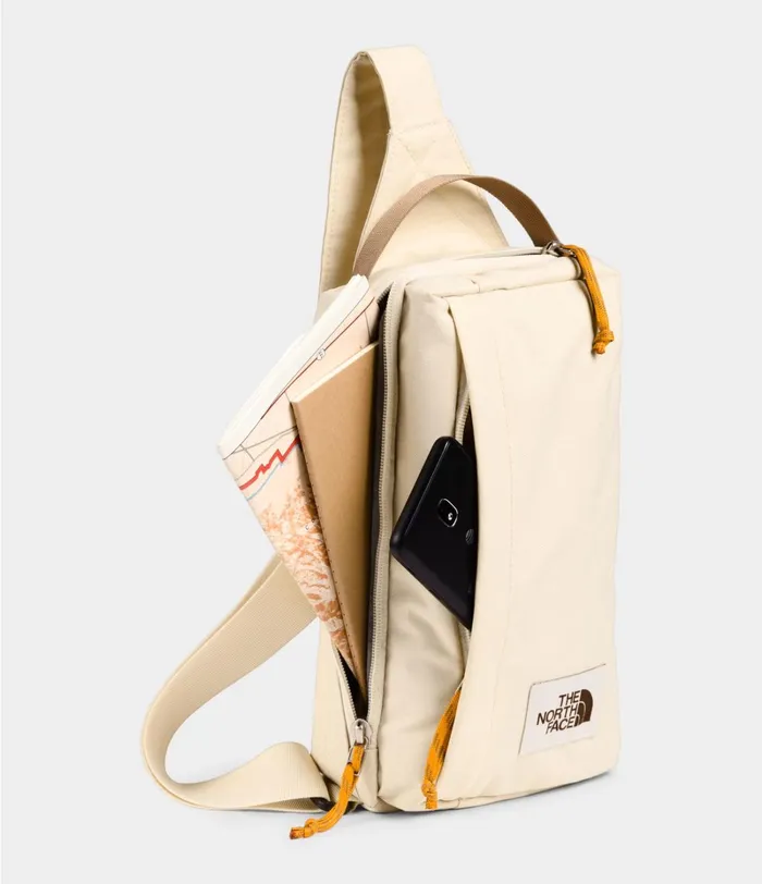Womens The North Face Backpacks Field Bag Bleached Sand Dark Heatherutility Brown
