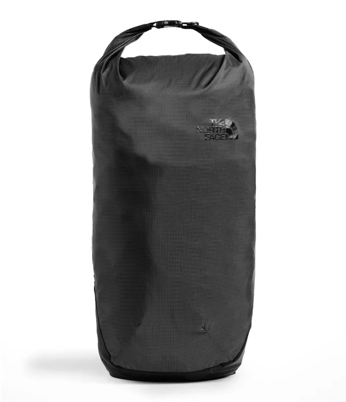 Womens The North Face Backpacks Flyweight Rolltop Asphalt Greytnf Black