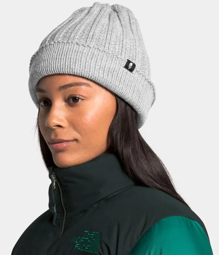 Womens The North Face Beanies and Scarves Shinsky Beanie Tnf Light Grey Heather