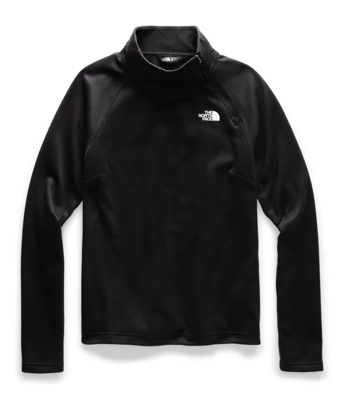Womens The North Face Fleece Canyonlands Zip Fleece Tnf Black