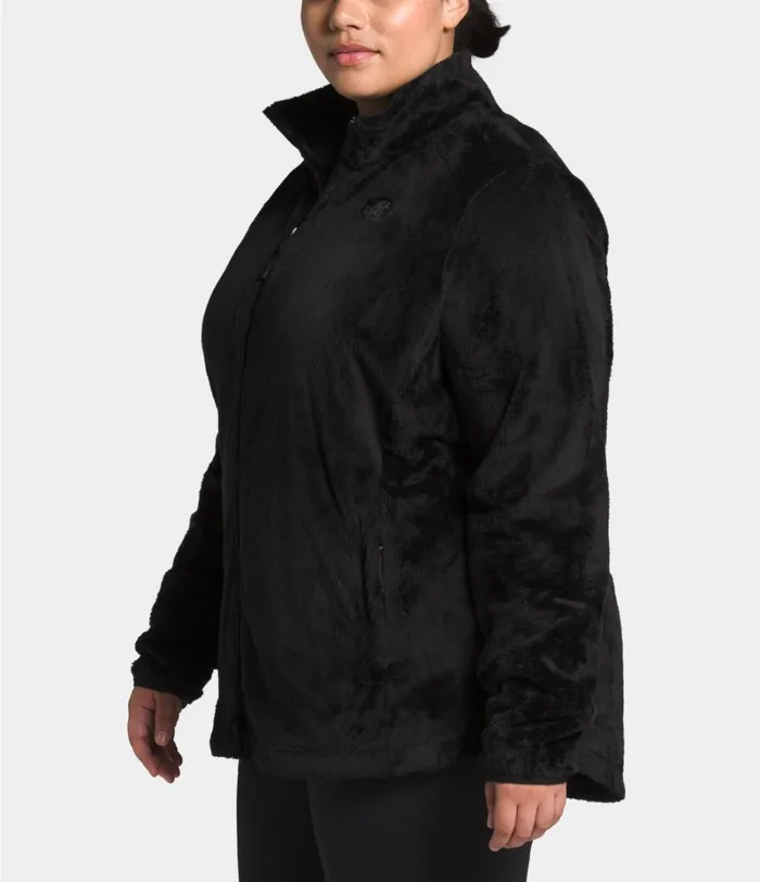 Womens The North Face Fleece Plus Osito Jacket Tnf Black Womens The North Face Fleece Plus Osito Jacket Tnf Black
