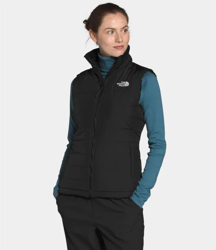 Womens The North Face Insulated and Down Jackets Mossbud Insulated Reversible Vest Tnf Black Womens The North Face Insulated and Down Jackets Mossbud Insulated Reversible Vest Tnf Black