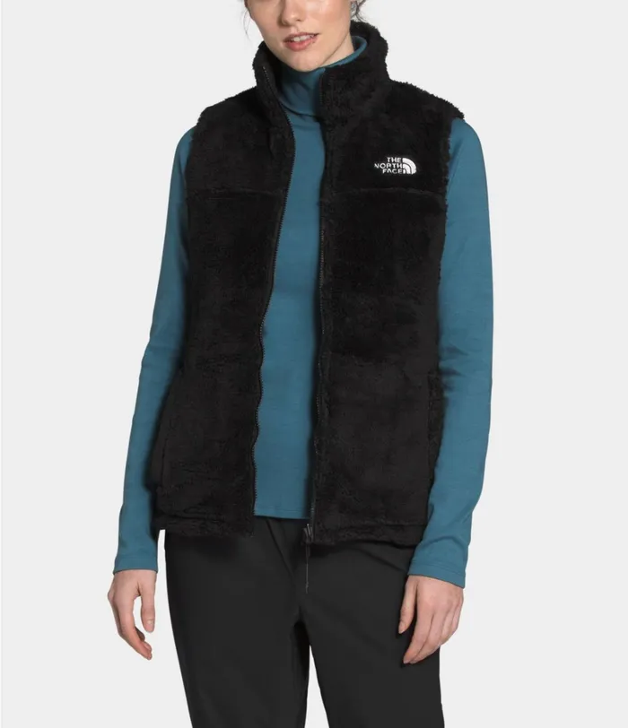 Womens The North Face Insulated and Down Jackets Mossbud Insulated Reversible Vest Tnf Black