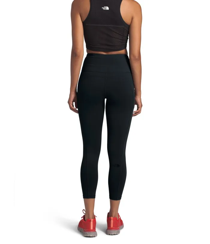 Womens The North Face Leggings Motivation High Rise Pocket 78 Tights Tnf Black