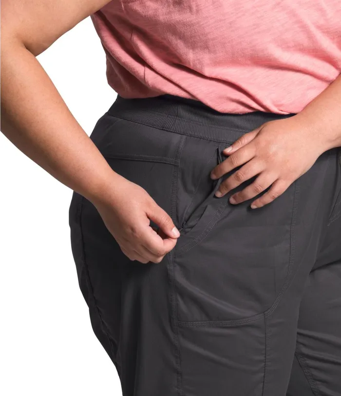 Womens The North Face Pants Plus Aphrodite Motion Pant Graphite Grey