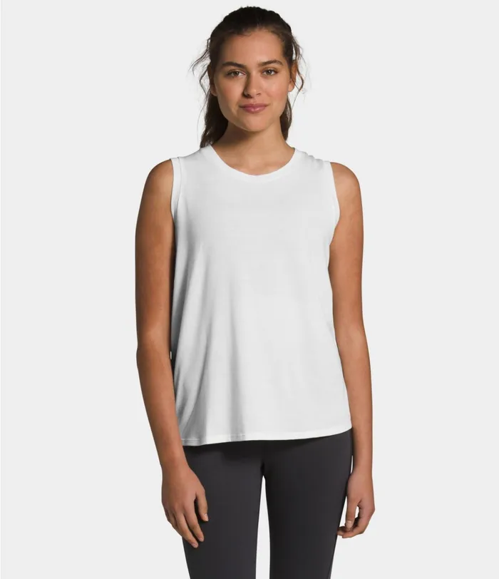 Womens The North Face TShirts Workout Novelty Tank Tnf Whitetnf Black