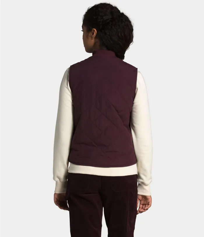 Womens The North Face Vests Cuchillo Vest Root Brown