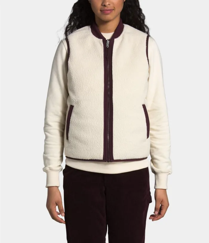Womens The North Face Vests Cuchillo Vest Root Brown