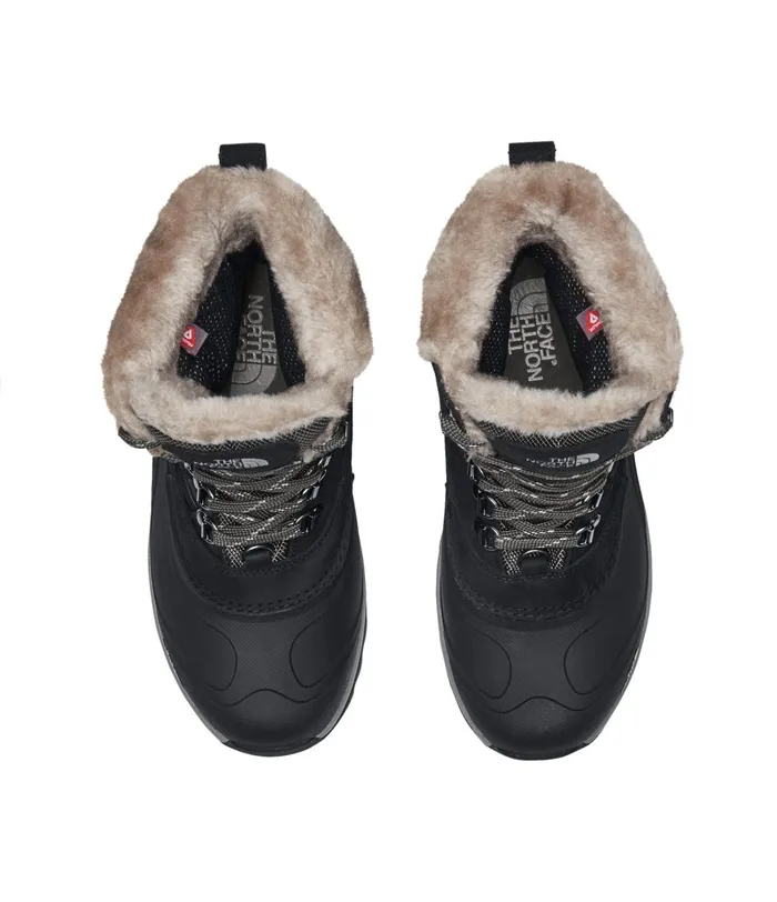 Womens The North Face Winter Boots Chilkat 400 Boots Tnf Blackzinc Grey