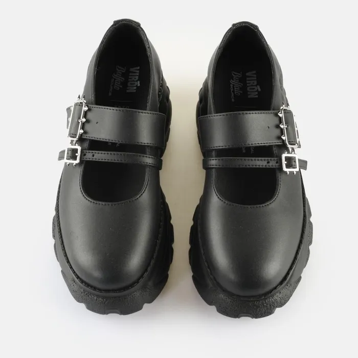 X Viron Morph Bs Blackwhite Buffalo LaceUps and Loafer