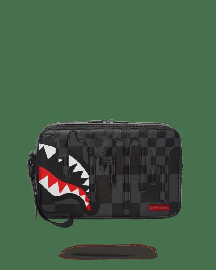 XTC GREY SHARKS IN PARIS TOILETRY BAG Bags SPRAYGROUND