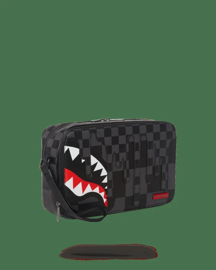 XTC GREY SHARKS IN PARIS TOILETRY BAG Bags SPRAYGROUND