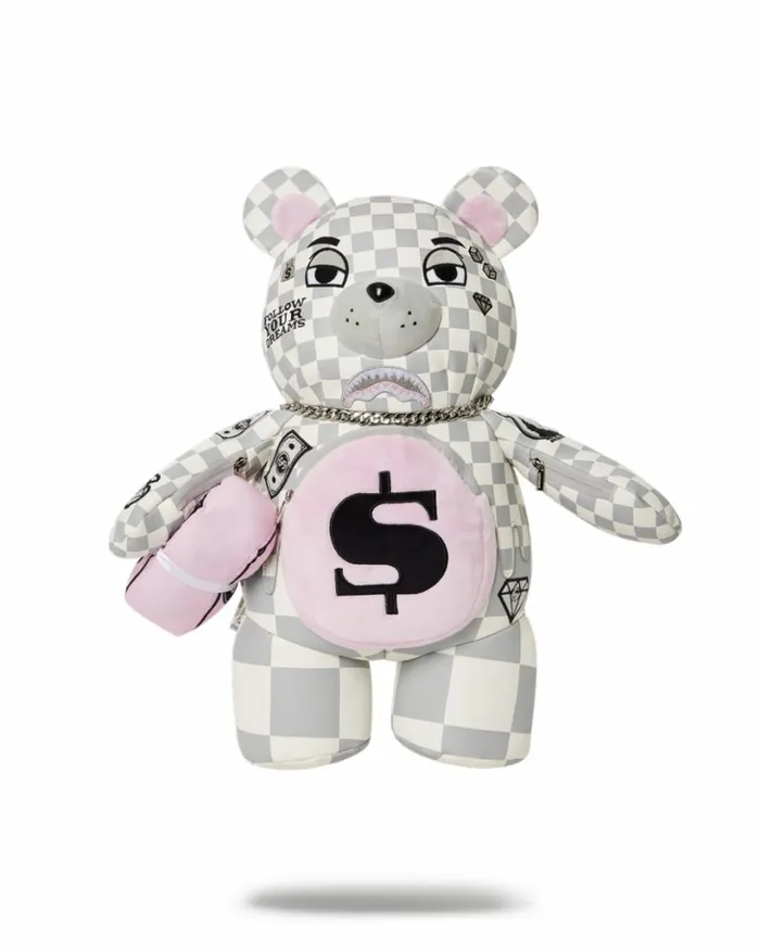 XTC LA PALAIS MEDIUM MONEYBEAR TEDDYBEAR BACKPACK Bags SPRAYGROUND