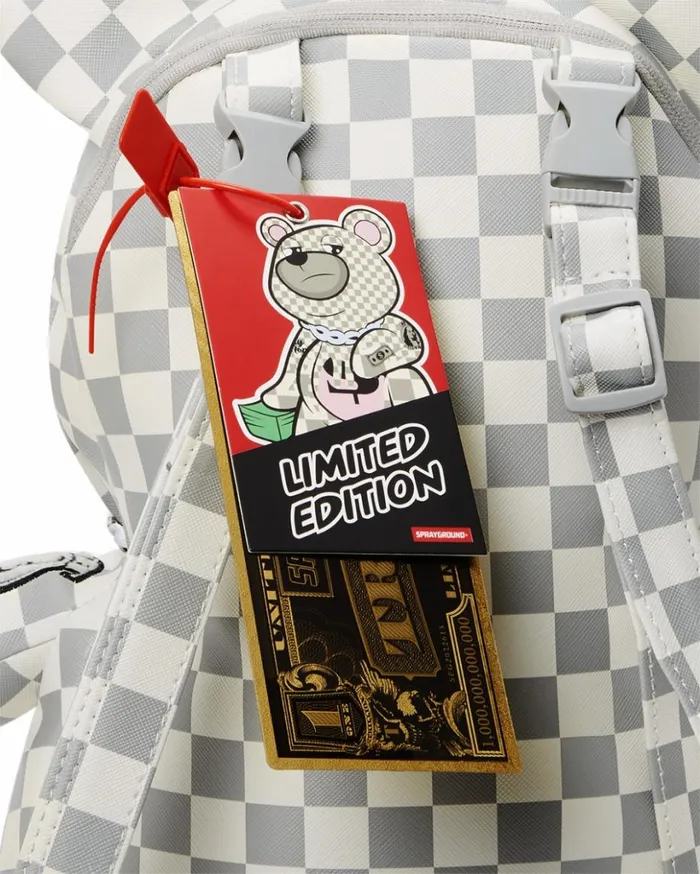 XTC LA PALAIS MEDIUM MONEYBEAR TEDDYBEAR BACKPACK Bags SPRAYGROUND