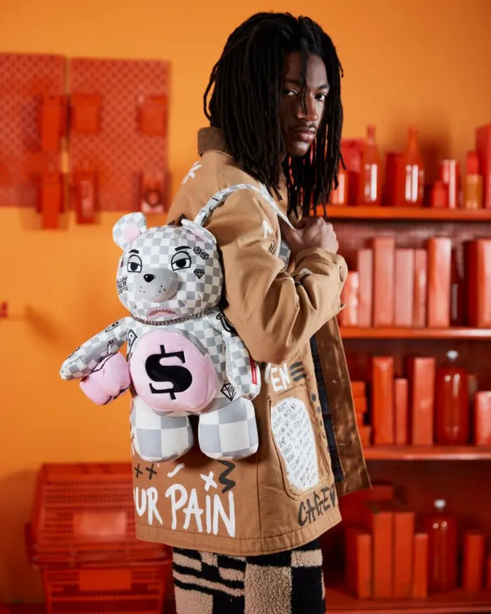 XTC LA PALAIS MEDIUM MONEYBEAR TEDDYBEAR BACKPACK Bags SPRAYGROUND