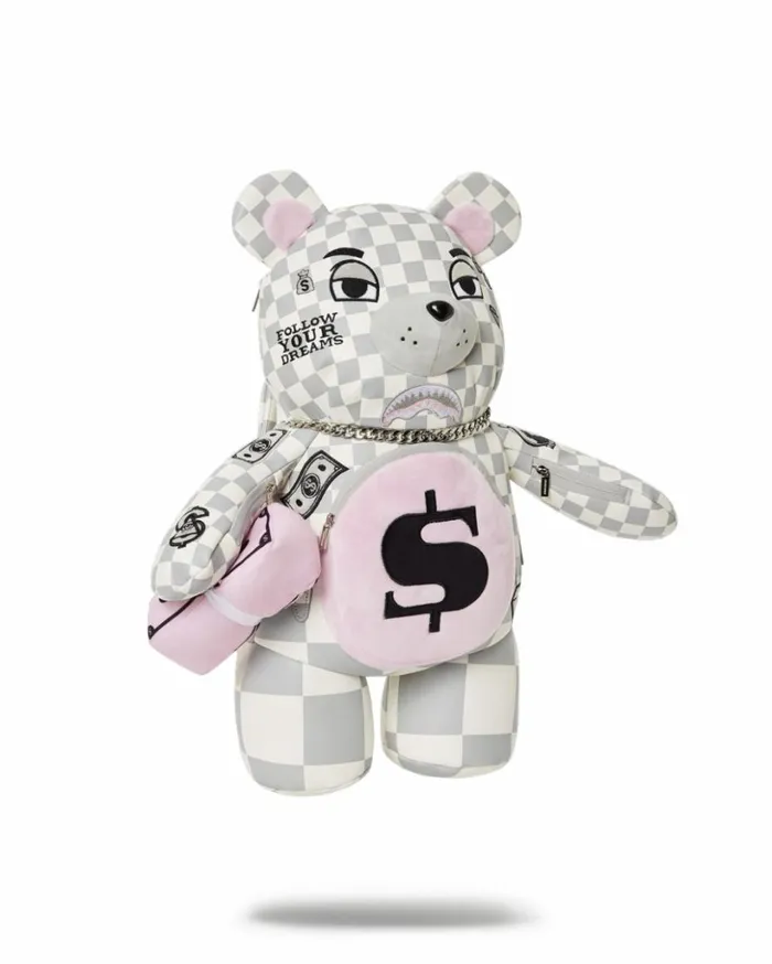 XTC LA PALAIS MEDIUM MONEYBEAR TEDDYBEAR BACKPACK Bags SPRAYGROUND
